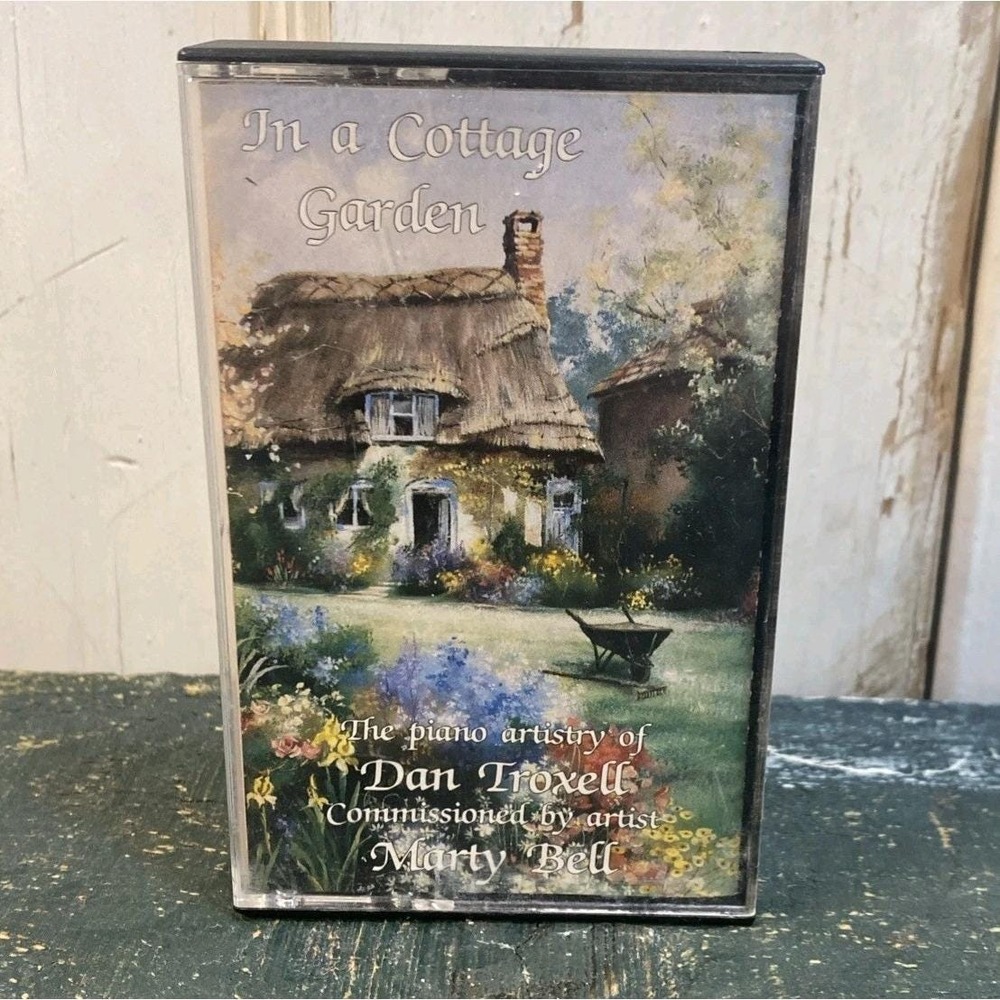 In a Cottage Garden Piano‎ Artistry Dan Troxell Marty Bell 1990 Cassette Tape